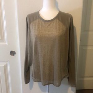 Free People Open Back Yoga/Workout Top